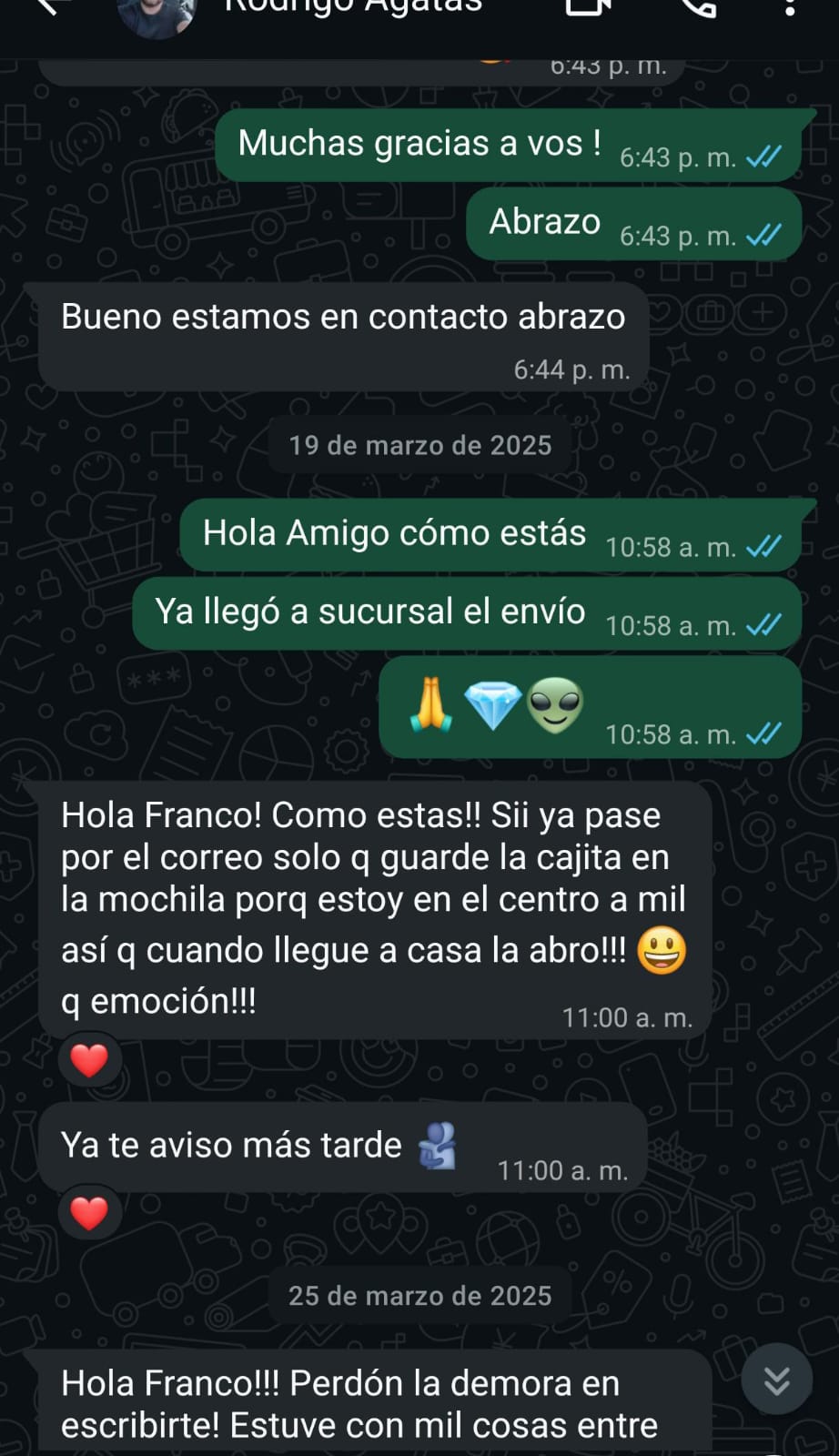 Testimonio cliente
